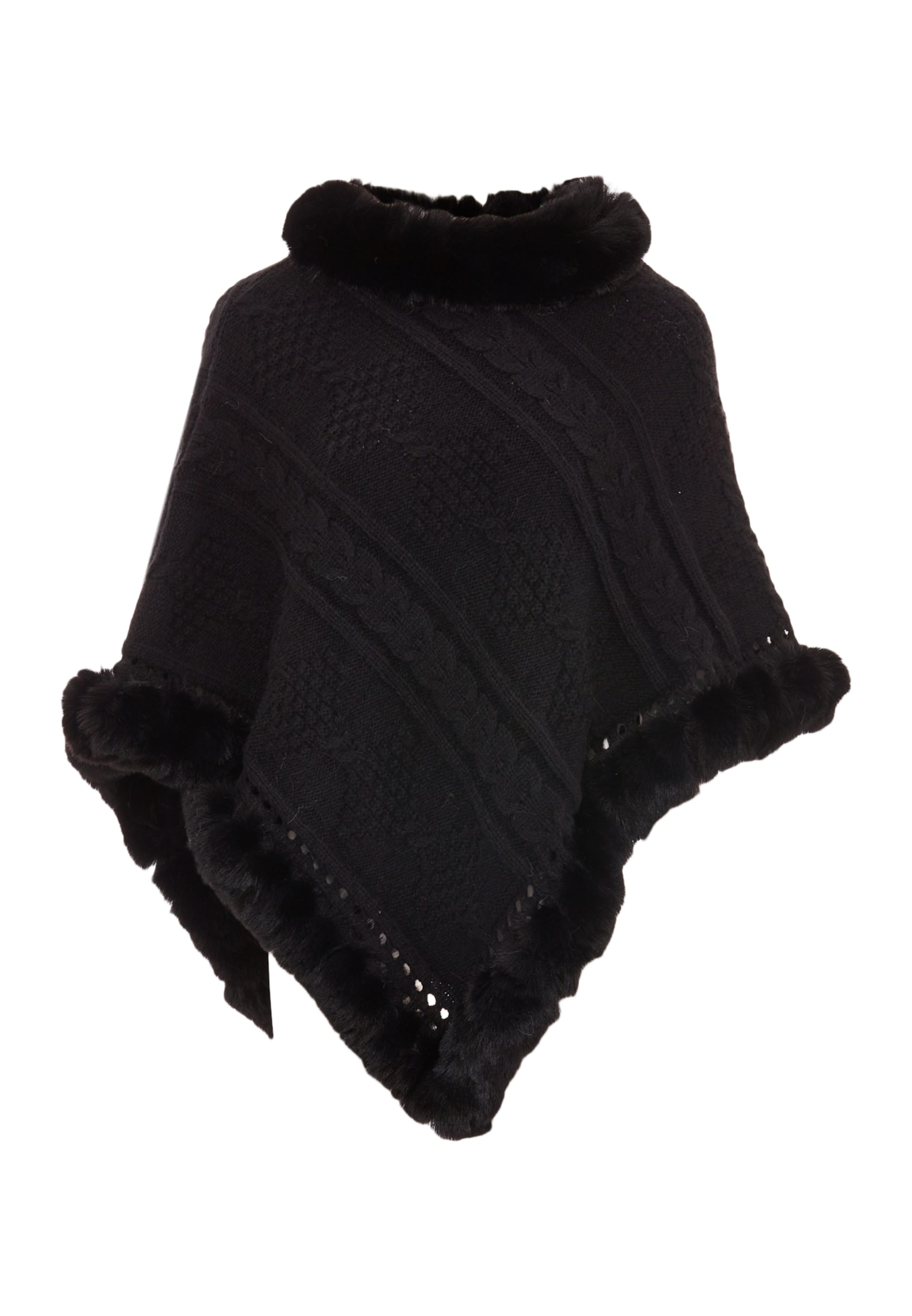 CHANI Cape in Black: front
