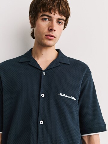 Coupe regular Chemise Next en bleu