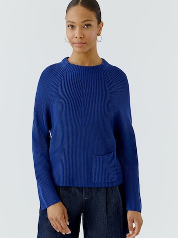 OUI Pullover 'RIYA' in Blau: Vorderseite