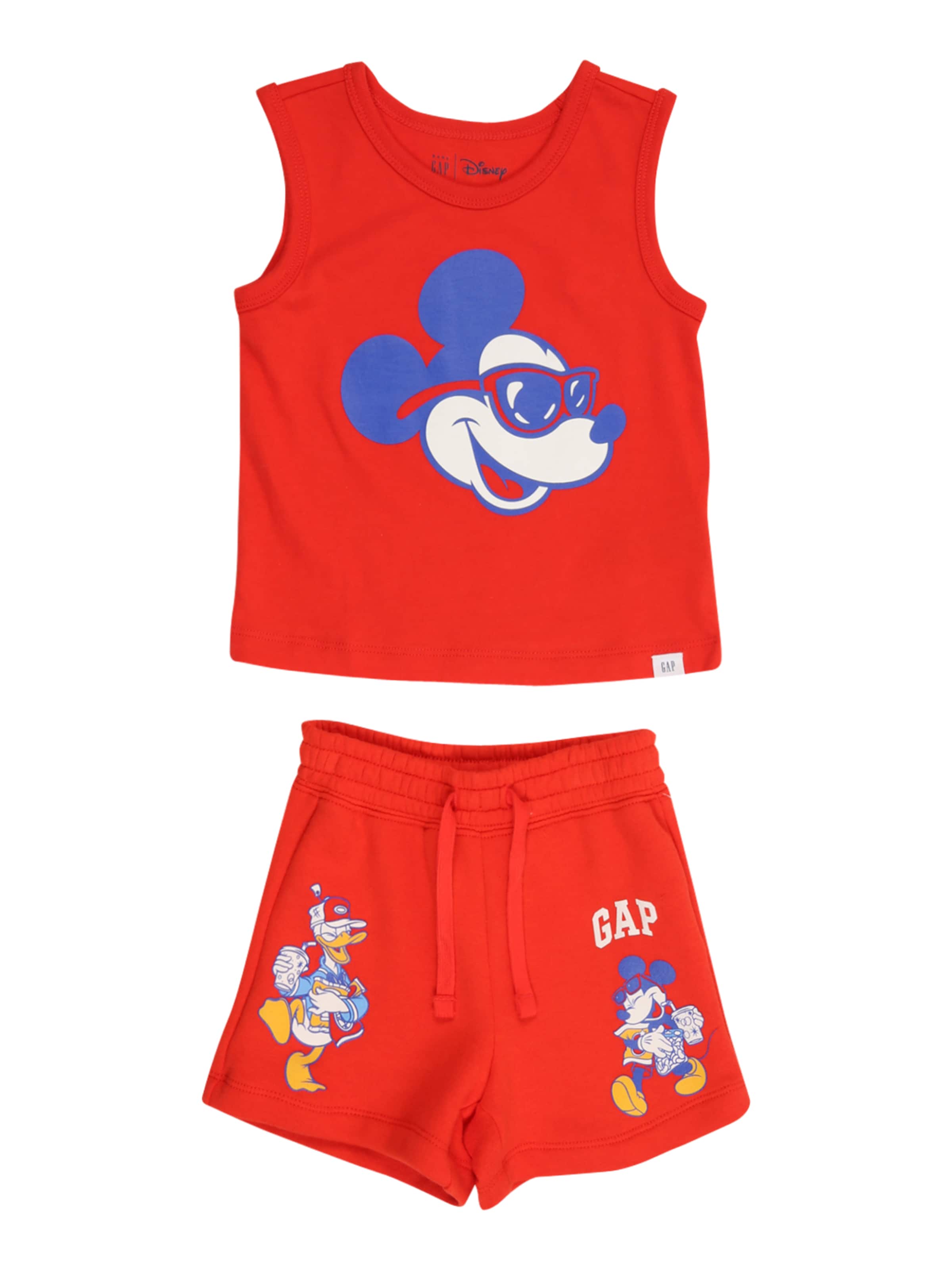 Set di GAP in rosso: frontale