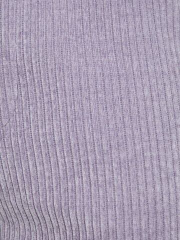 Bershka Normalny krój Spodnie w kolorze fioletowy