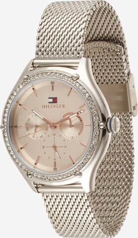 TOMMY HILFIGER Analog Watch in Silver: front