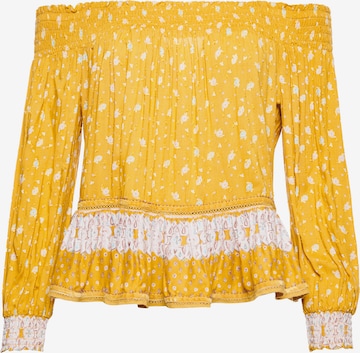 Superdry Blouse in Yellow: front