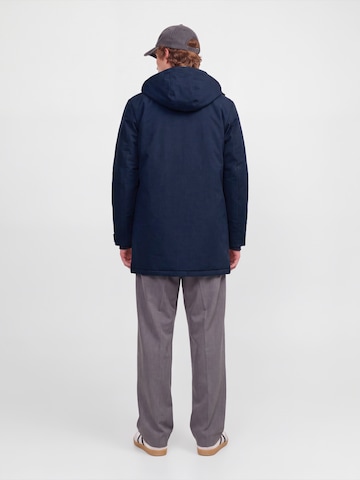 mėlyna JACK & JONES Demisezoninė parka 'JJCLARK'