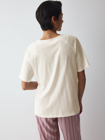 T-shirt ' Red Label Mix & Match ' TRIUMPH en blanc