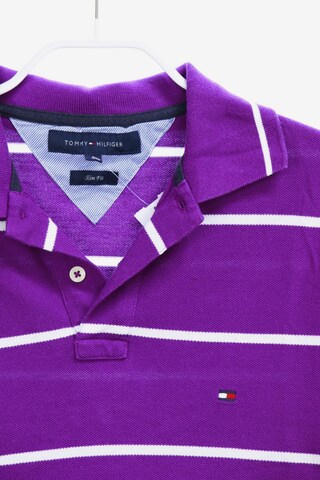 TOMMY HILFIGER Poloshirt S in Lila