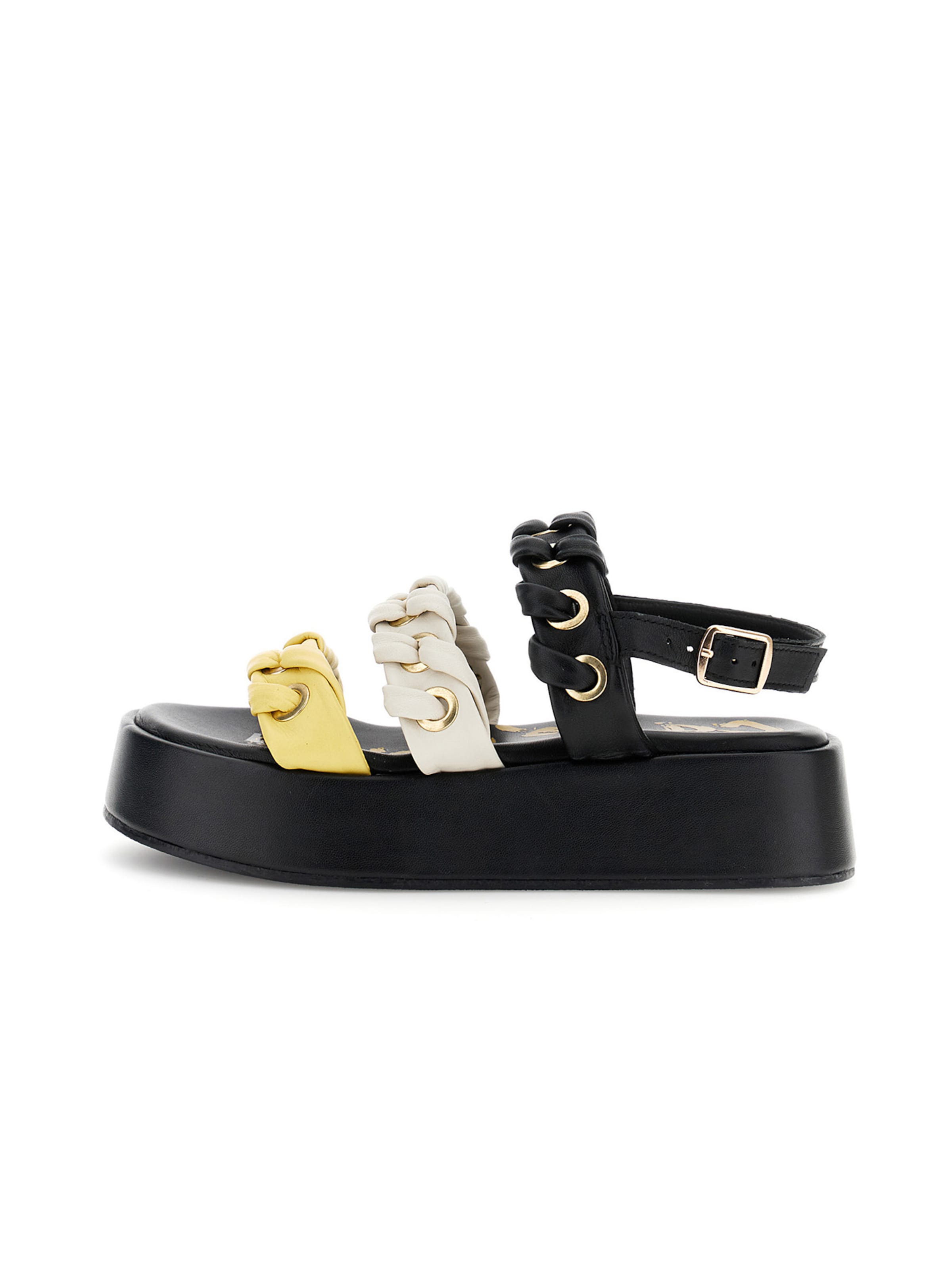 CAFè NOIR Sandal in Black: front