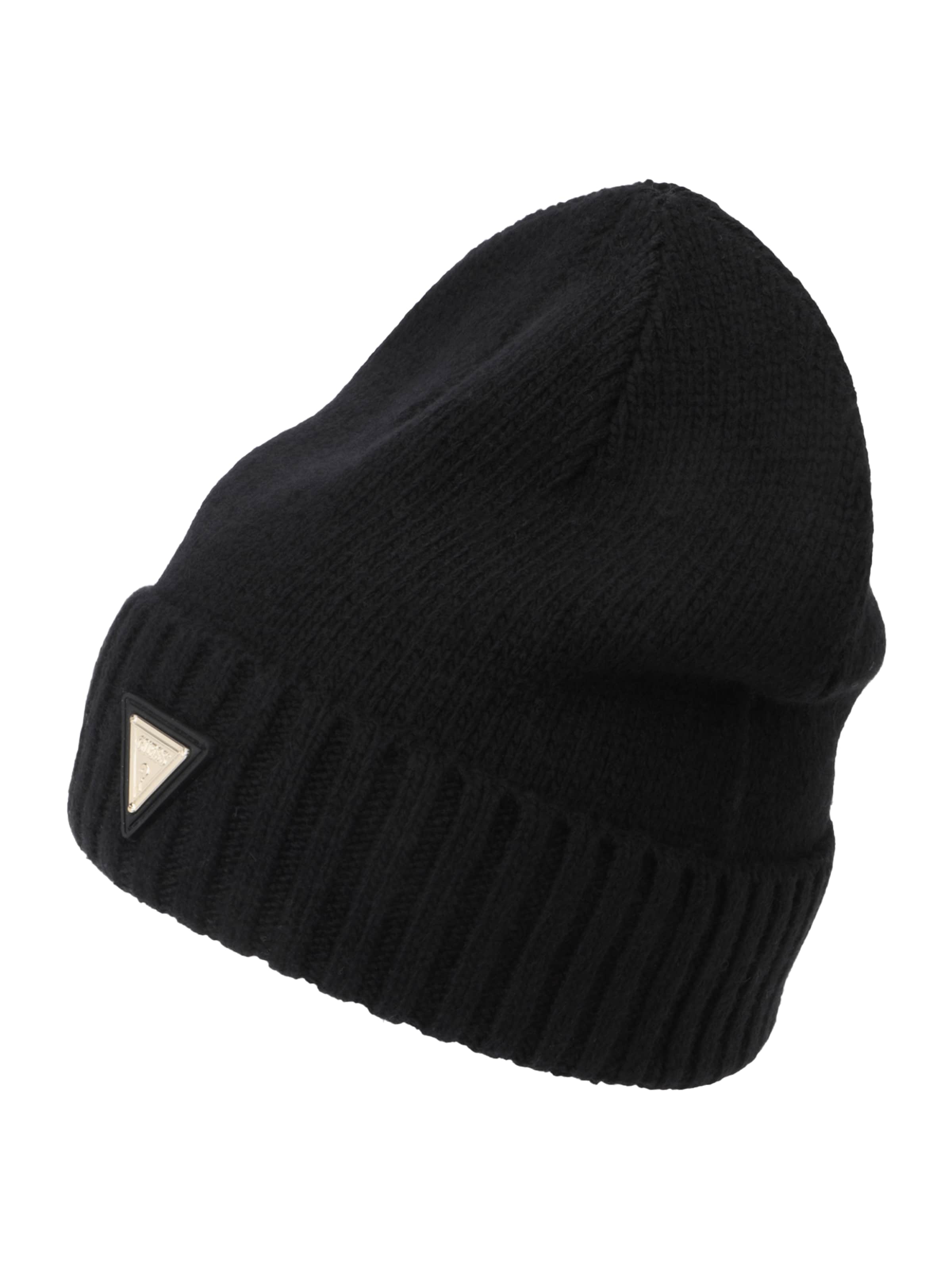 GUESS Beanie 'BEANIE SWEATER' in Black: front