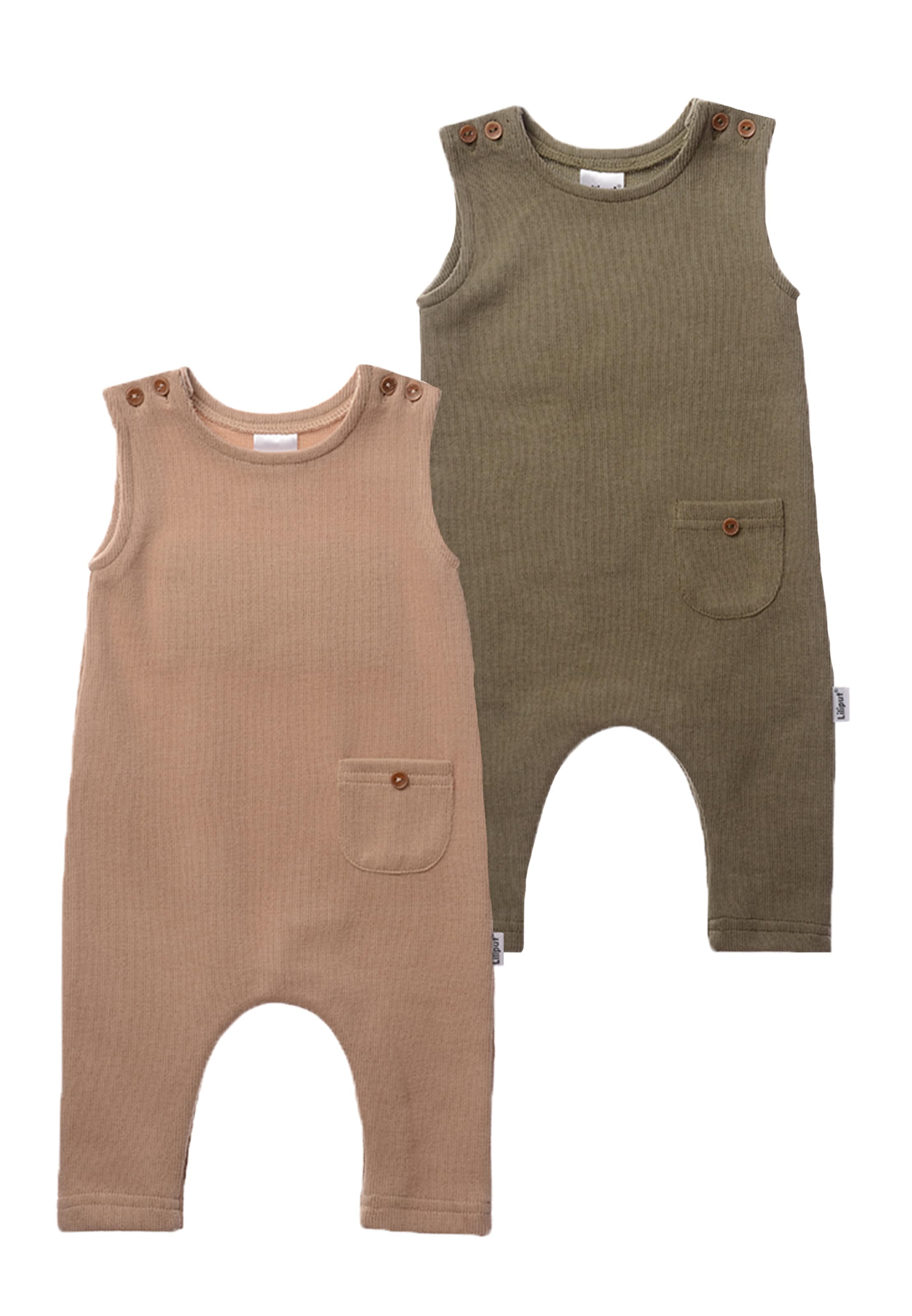 LILIPUT Romper/Bodysuit in Brown: front