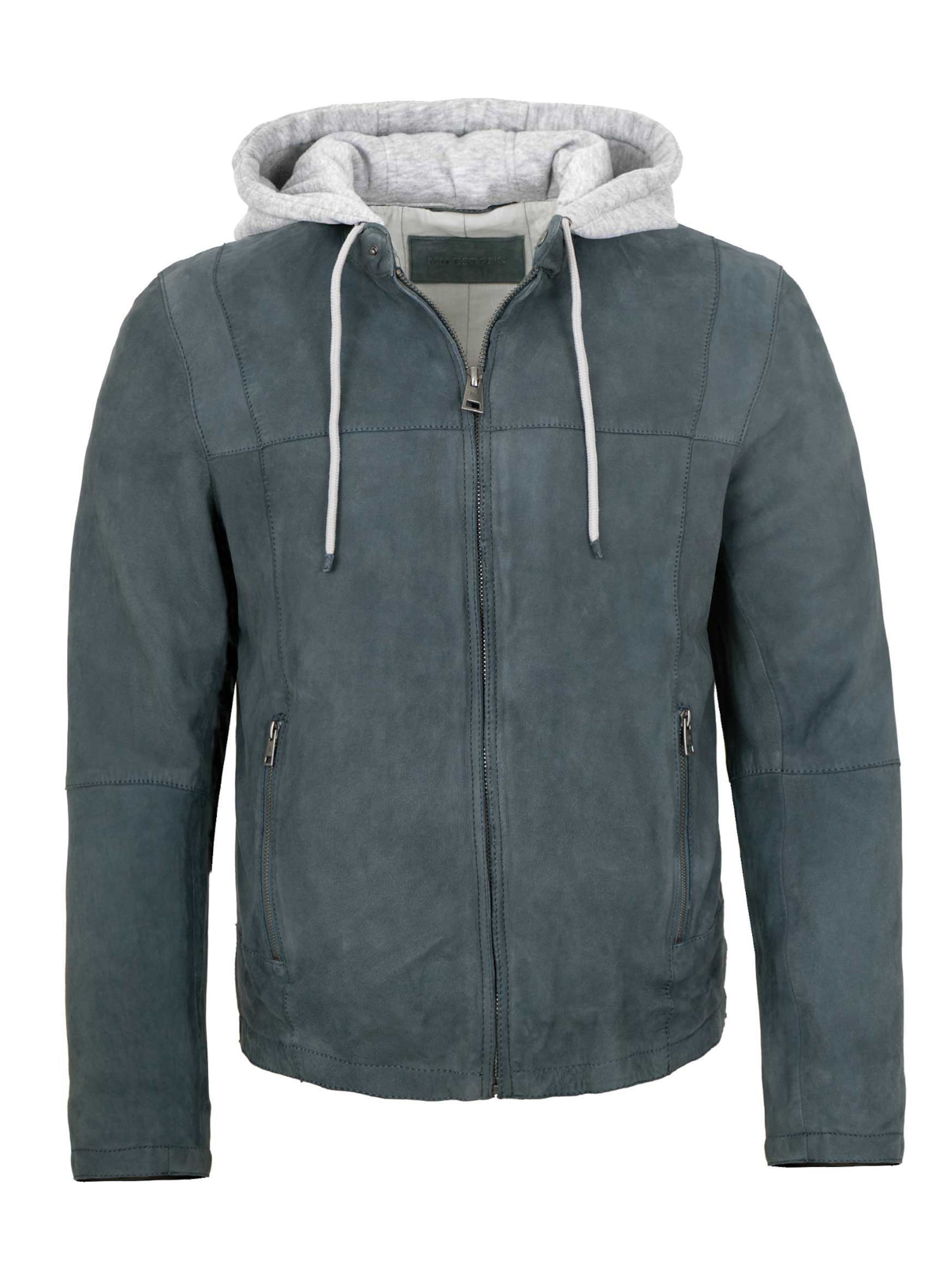 MILESTONE Between-Season Jacket 'MSRivoli' in Blue: front