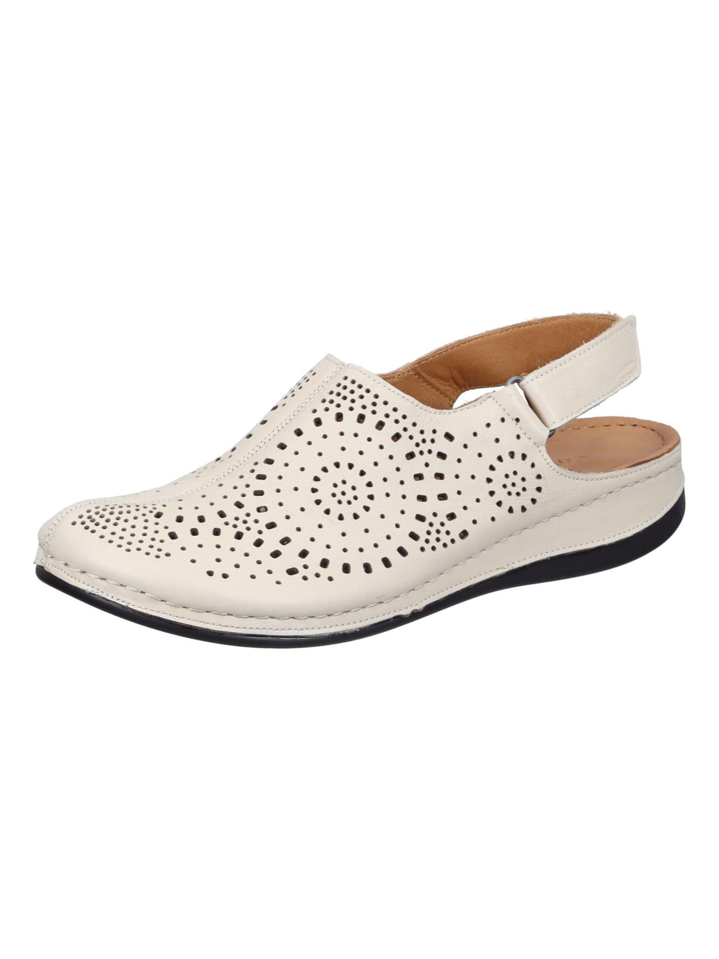 Comfortabel Sandals in Beige: front