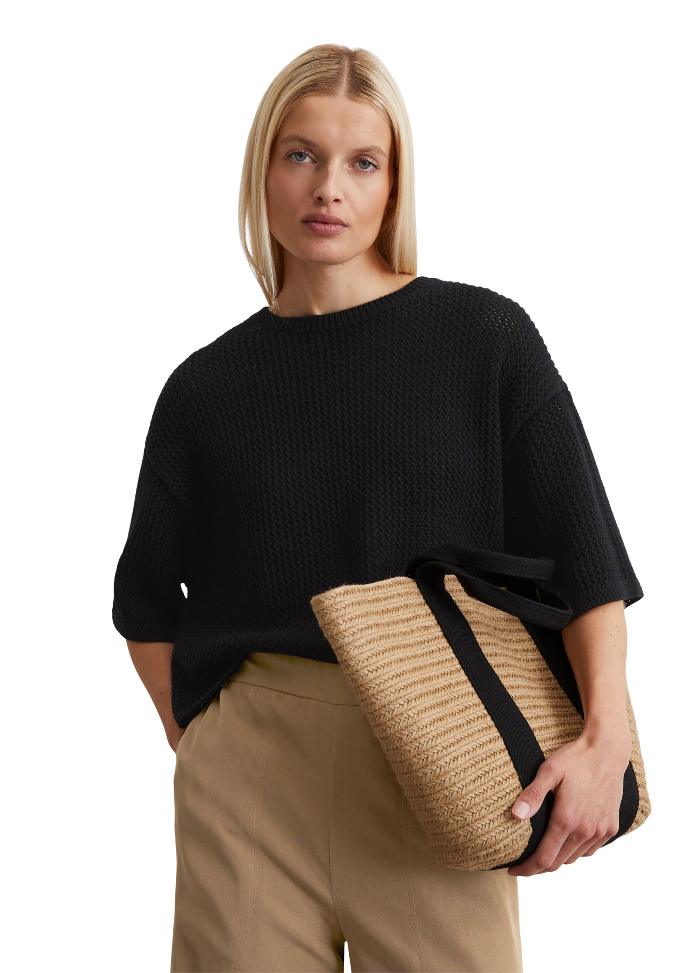 Marc O'Polo Nakupovalna torba | bež barva