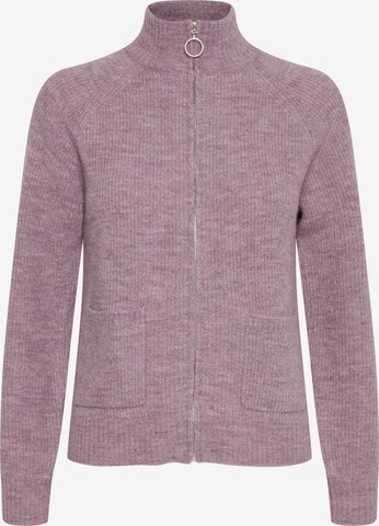 b.young Knit Cardigan 'MARTINE' in Purple: front