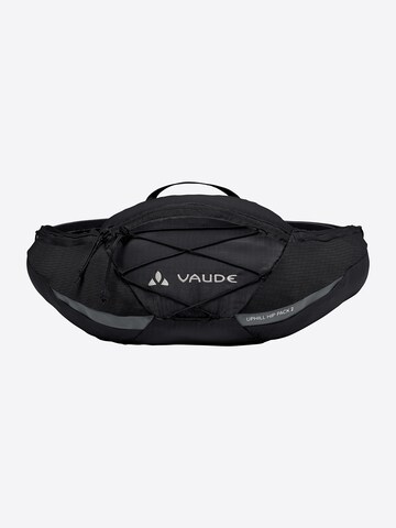 VAUDE Athletic Fanny Pack in Black: front