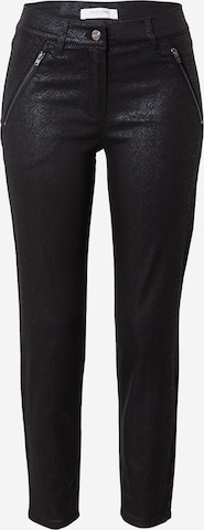 GERRY WEBER Slim fit Pants 'Best4me' in Black: front