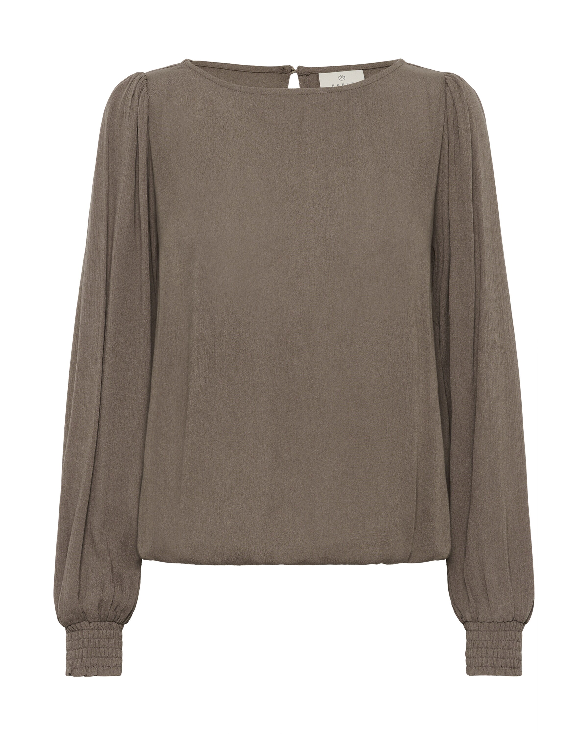Kaffe Bluse 'KAstina' i XS i sepia, Produktvisning