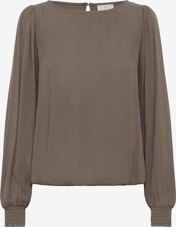 Kaffe Bluse 'KAstina' i brun: forside