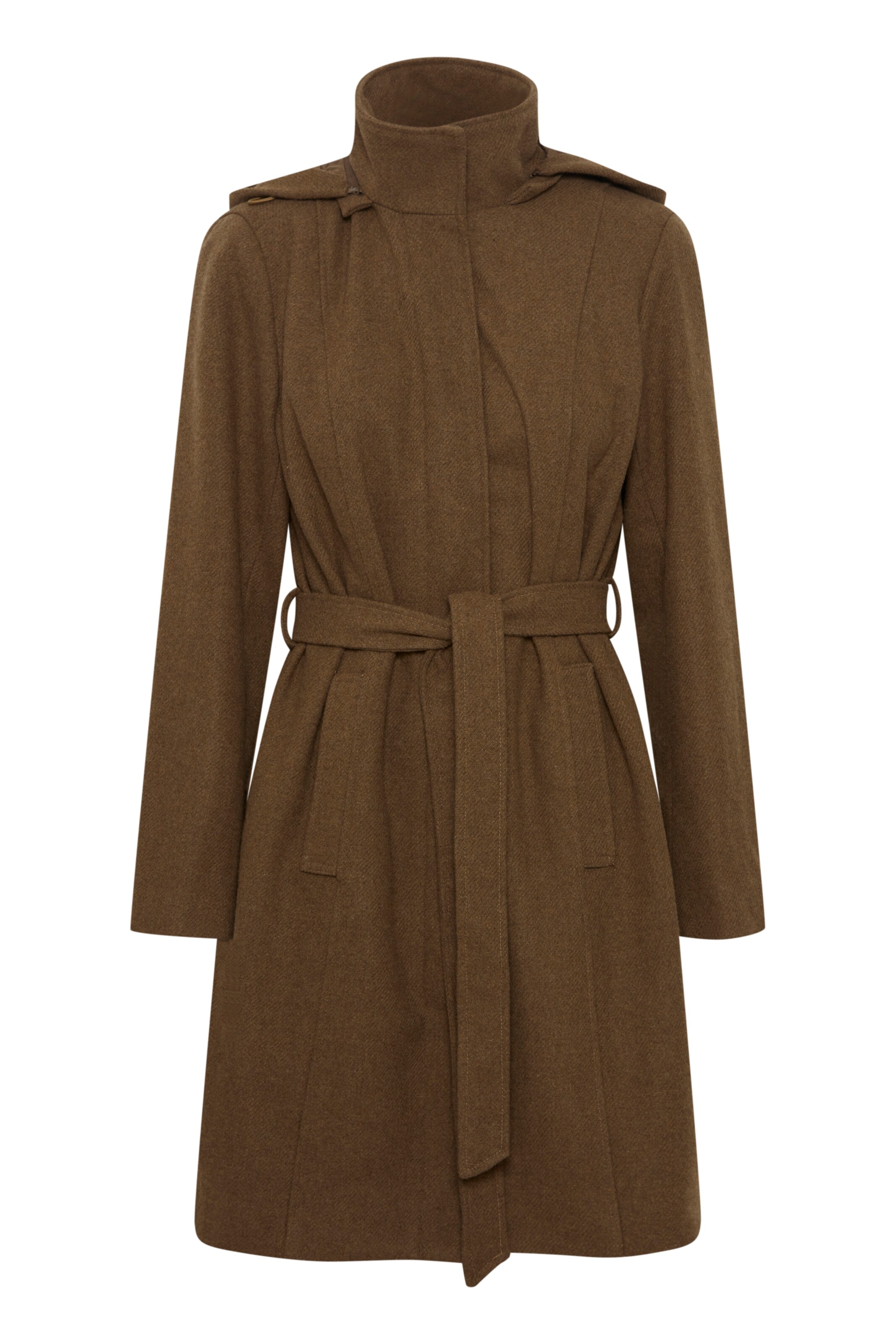 Manteau mi-saison 'SAGA' Fransa en vert : devant