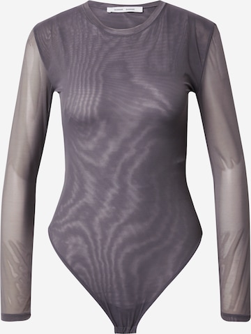 Samsøe Samsøe - Camisa body 'BELLA' em roxo: frente