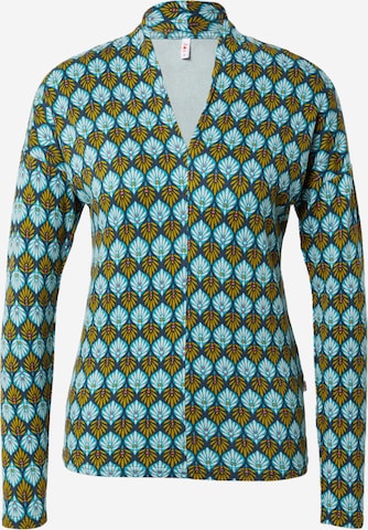 Blutsgeschwister Shirt 'Ecologigal Elegance' in Blue: front