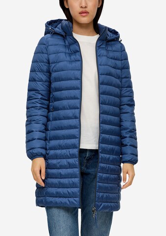 s.Oliver Between-Seasons Coat in Blue