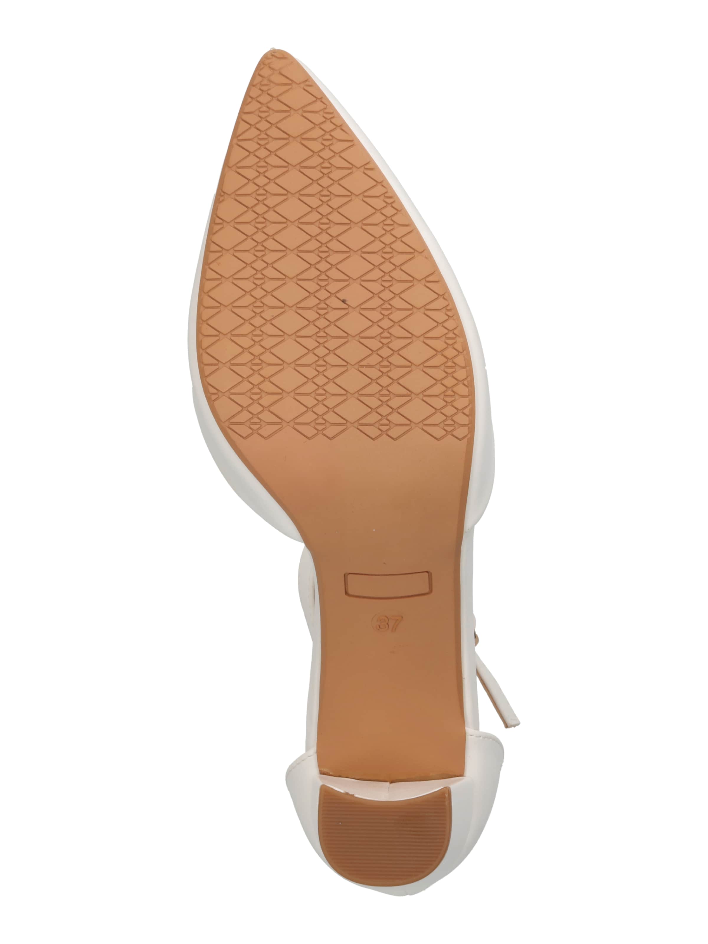 balts ABOUT YOU Augstpapēžu kurpes 'Mylie'