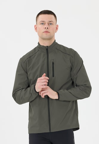 ENDURANCE Sportjacke 'Hugoee' in Grün: Vorderseite