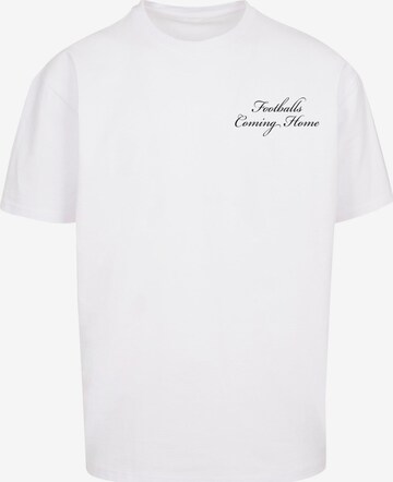 T-Shirt MT Upscale en blanc : devant