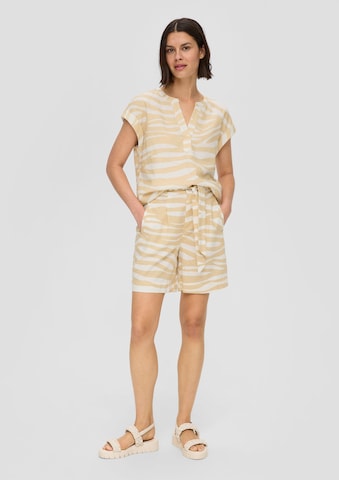 s.Oliver Bluse in Beige