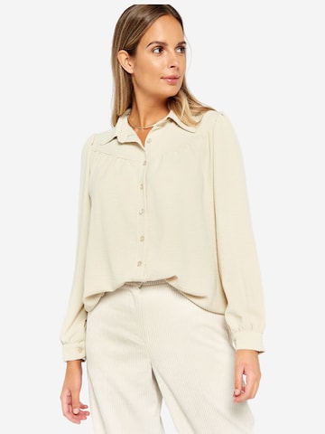 Camicia da donna di LolaLiza in beige: frontale