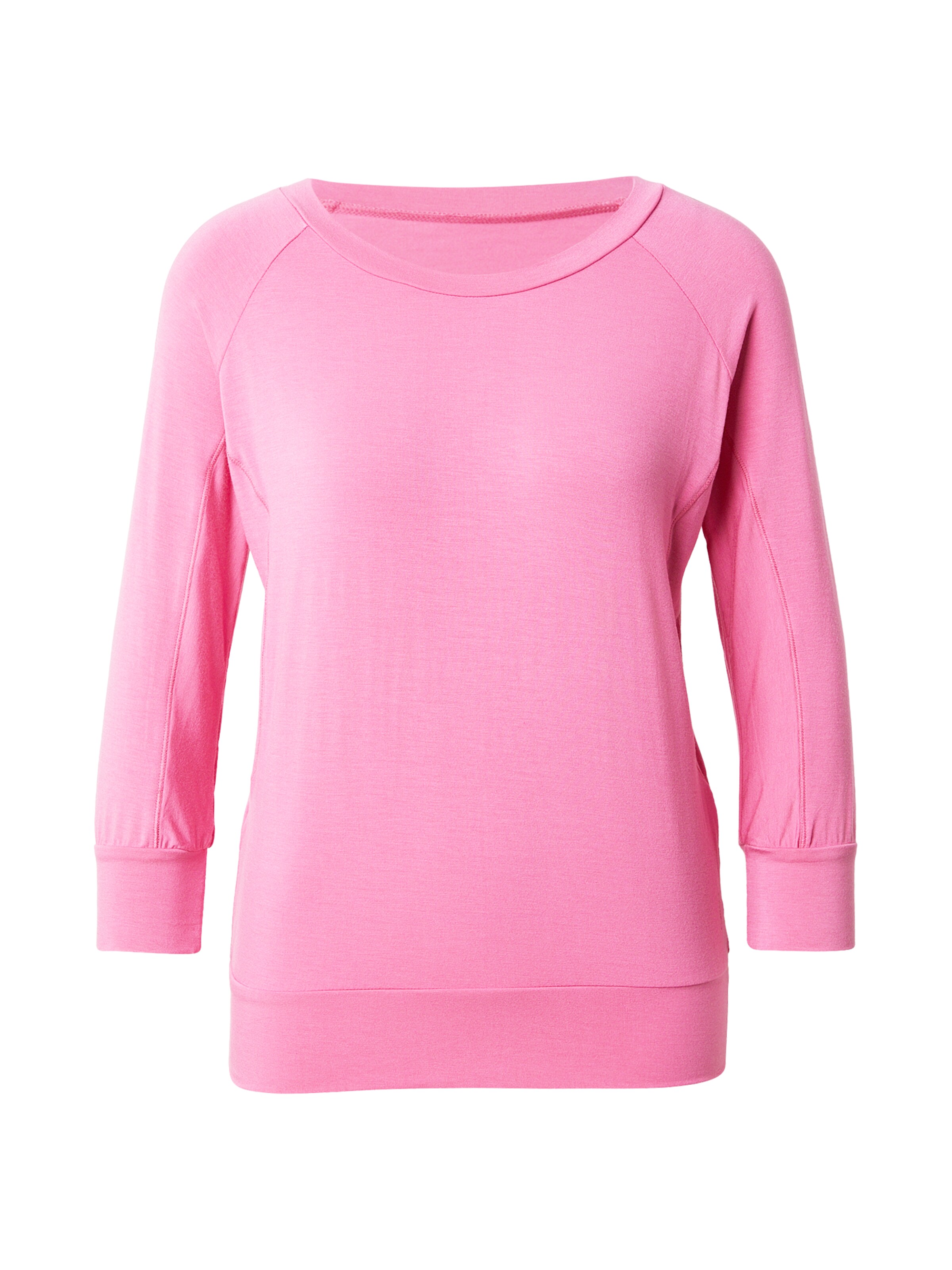 CURARE Yogawear Funktionsshirt 'Flow' in Pink: Vorderseite