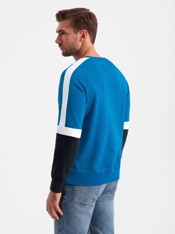 Ombre Sweatshirt 'OM-SSNZ-22FW-003' in Blauw