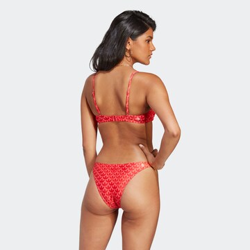 ADIDAS ORIGINALS Balconette Bikinitop in Rot