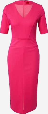 HUGO Red Kleid 'Kelisea' in Pink: predná strana