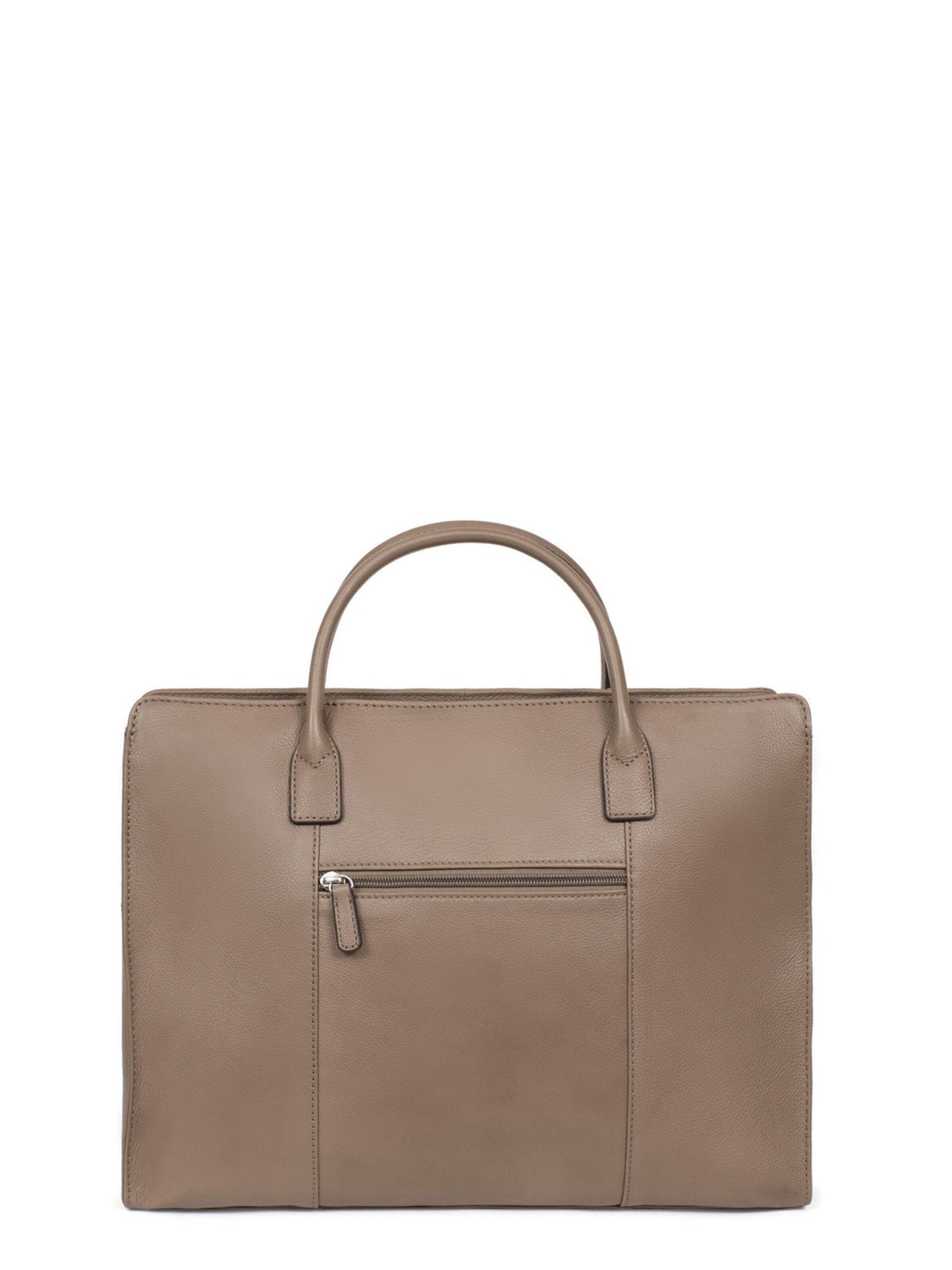 Borsa a mano 'Confort Business' di Hexagona in marrone