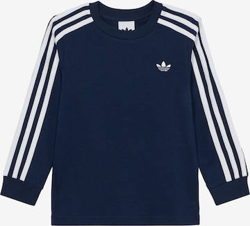 T-Shirt ADIDAS ORIGINALS en bleu : devant