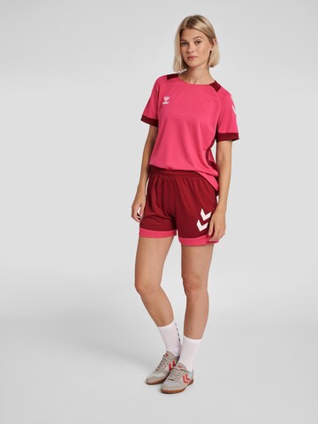 Hummel - regular Pantalón deportivo en rojo