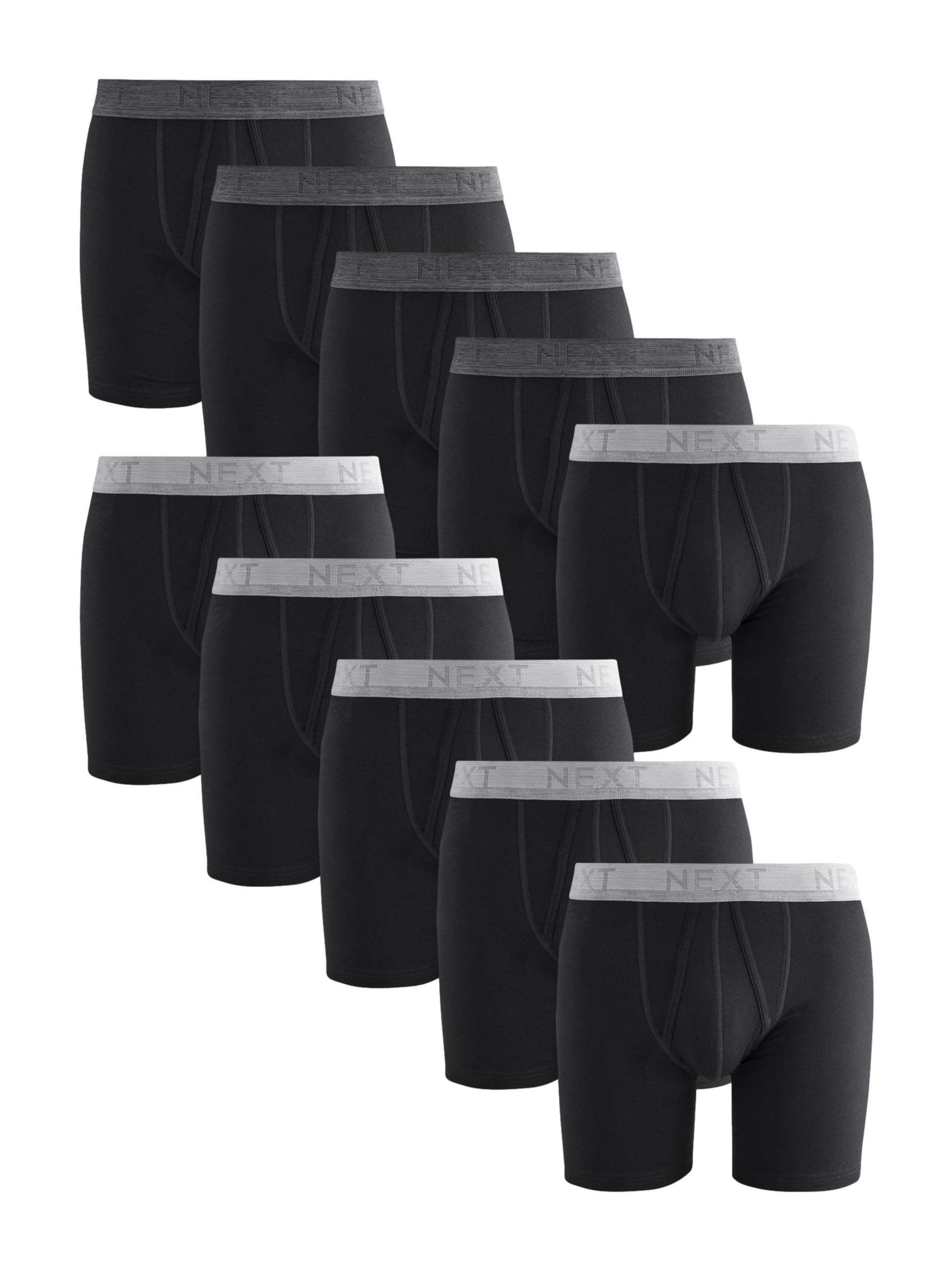 Next Boksershorts i sort: forside