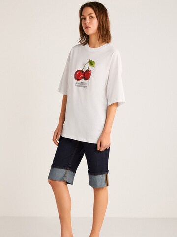 Grimelange Oversized shirt in Wit