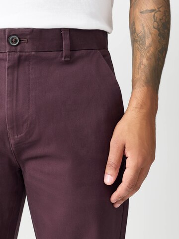 Next Regularen Chino hlače | rjava barva