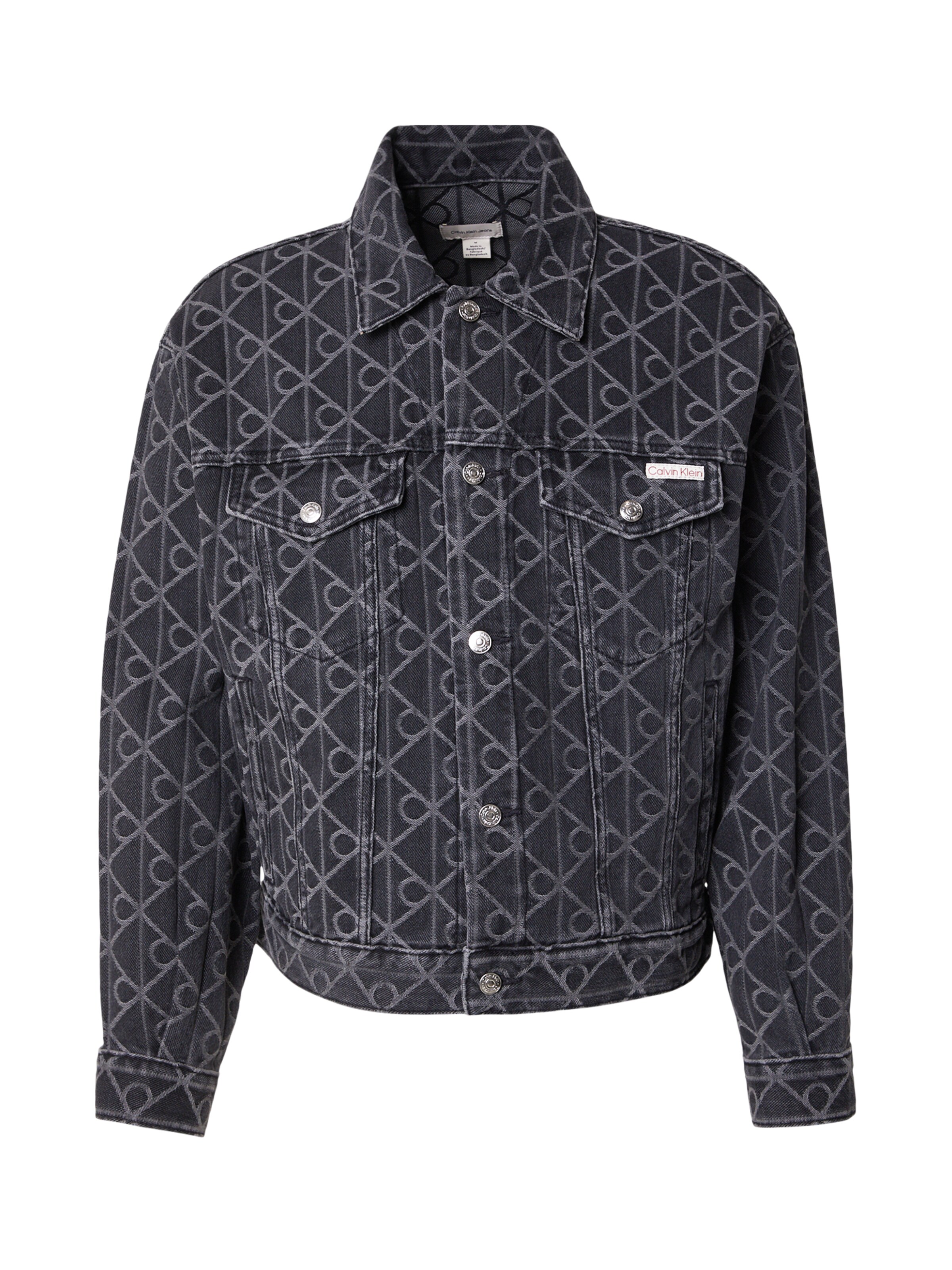 Calvin Klein Jeans Between-Season Jacket '90S' in Black: front