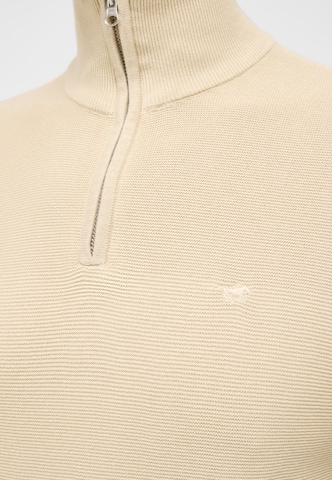 MUSTANG Sweater 'Everett' in Beige