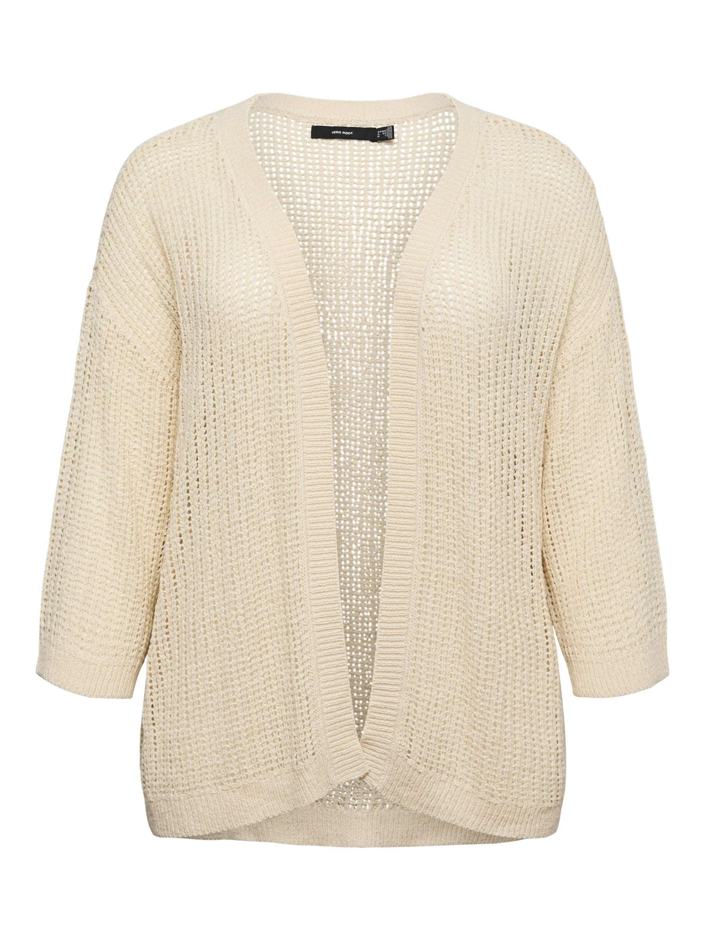 Vero Moda Curve Knit cardigan 'VMCBreezy' in Chamois, Item view