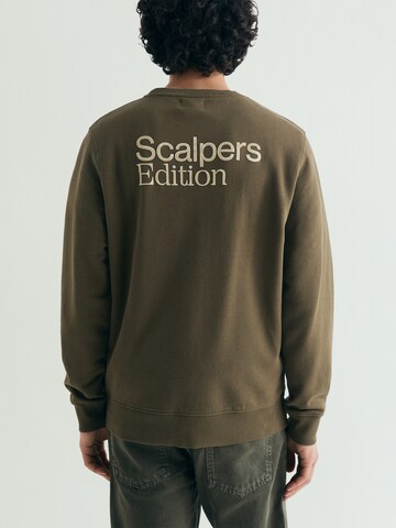 Scalpers Μπλούζα φούτερ ' ' σε πράσινο