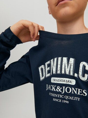 Tricou de la Jack & Jones Junior pe albastru
