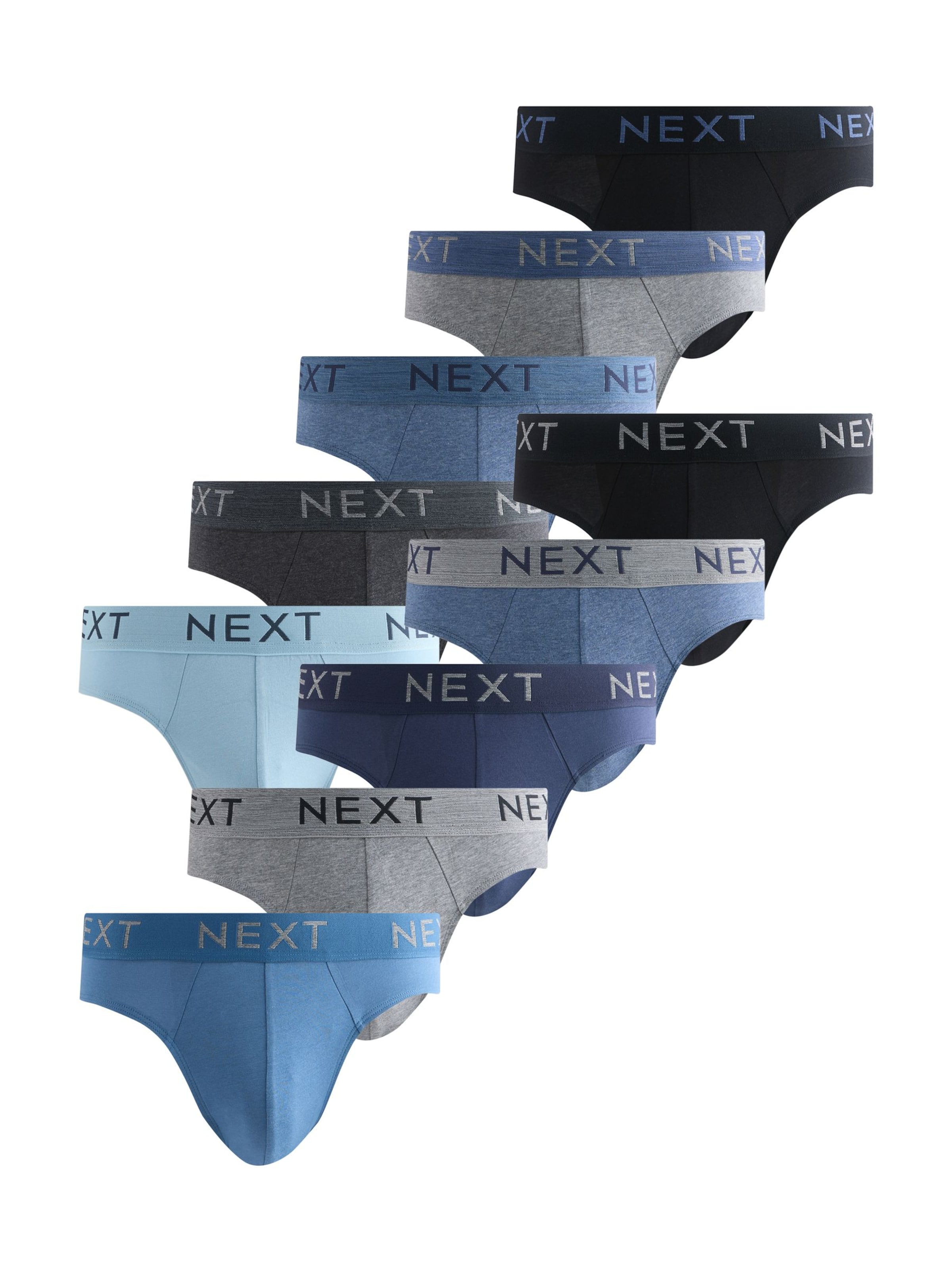 Slip Next en bleu : devant