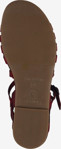Sandales à lanières COSMOS COMFORT en rouge