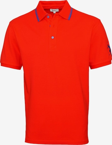 U.S. POLO ASSN. Shirt 'Bust' in Rood: voorkant