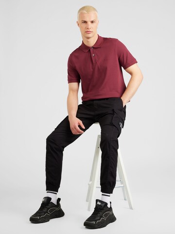 BOSS Poloshirt 'Pallas' in Rot