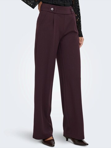 JDY - Loosefit Pantalón plisado 'JDYGeggo' en marrón